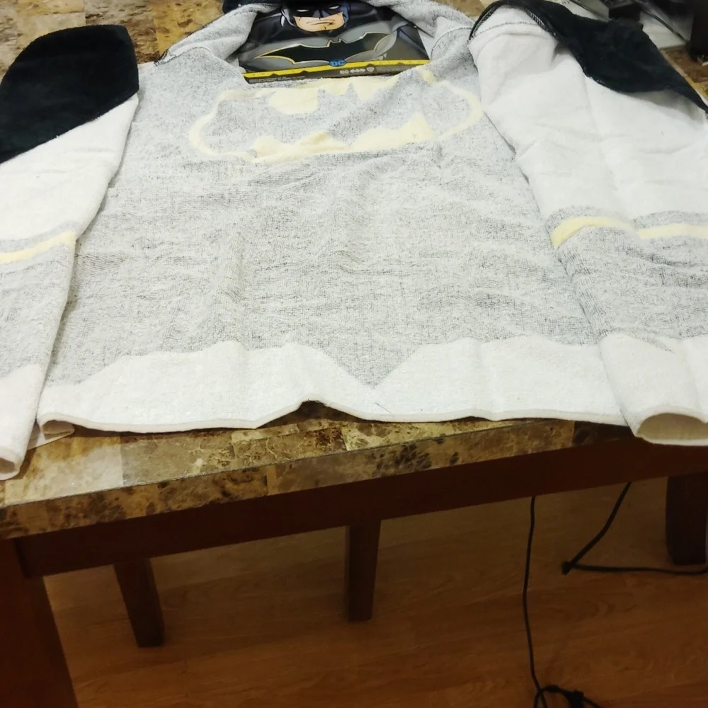 Batman hooded towel wrap